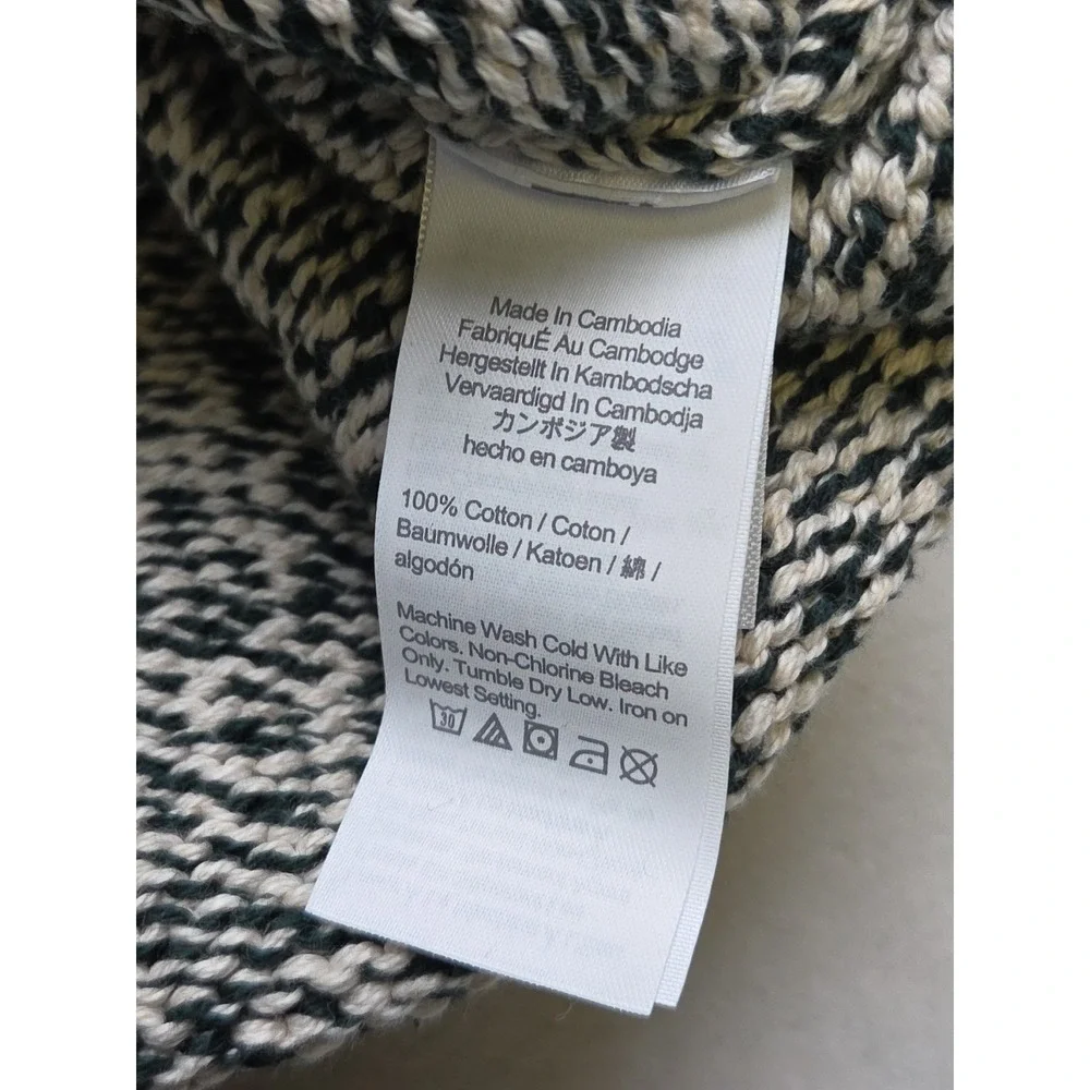 J. Crew Men's Marled Cotton Crewneck‎ Sweater Heritage Size Large